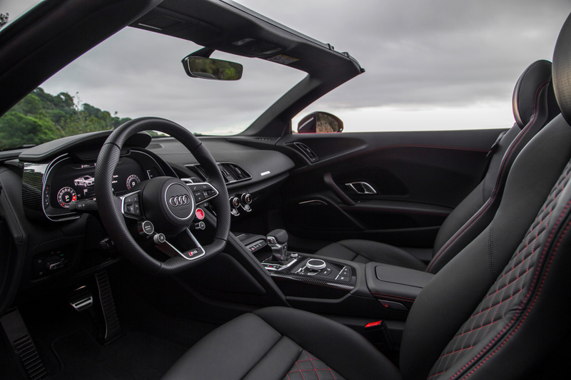 Illustration for article titled The 2018 Audi R8 Spyder Is A $175,000 Absolution Of All Guilt You Could Possibly Ever Feel